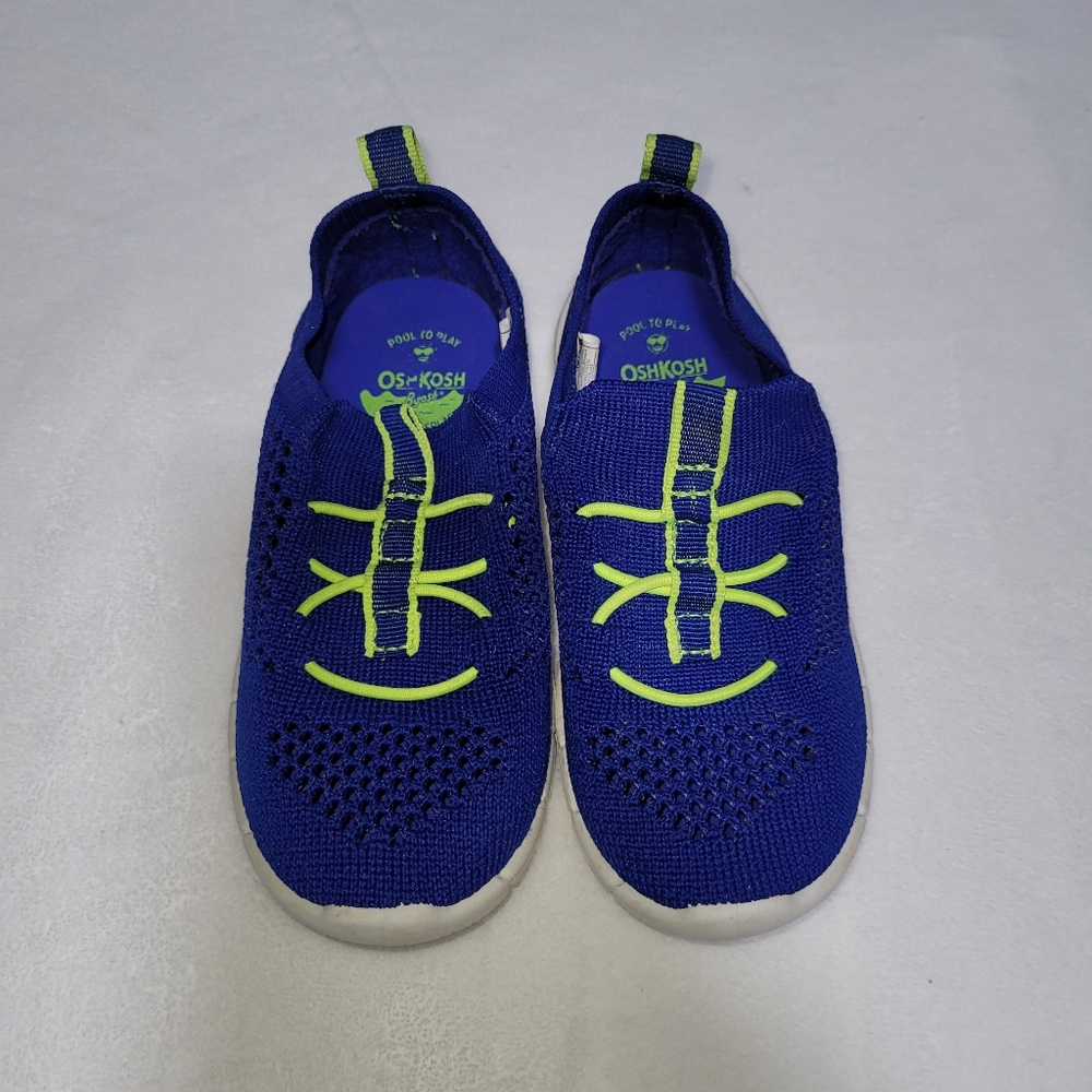 Blue water shoes